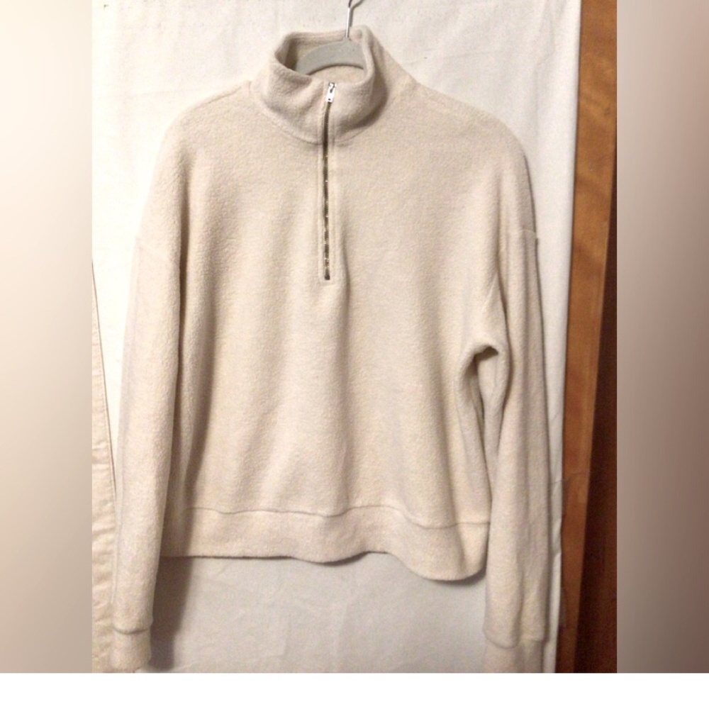MONROW Faux Fleece  sweatshirt SZ M